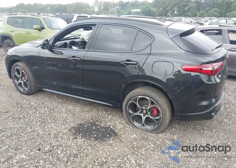 2022 Alfa Romeo Stelvio Ti/Ti Sport from USA, damaged, VIN ZASPAKBN2N7D37405
